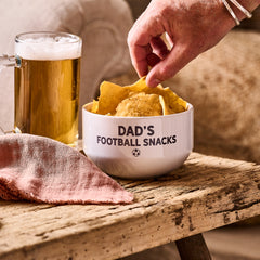 Personalised Dad's Snack Bowl - Sunday's Daughter