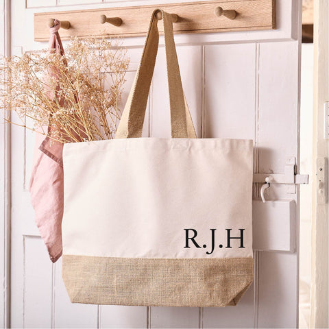 Personalised Initial Tote Bag - Sunday's Daughter