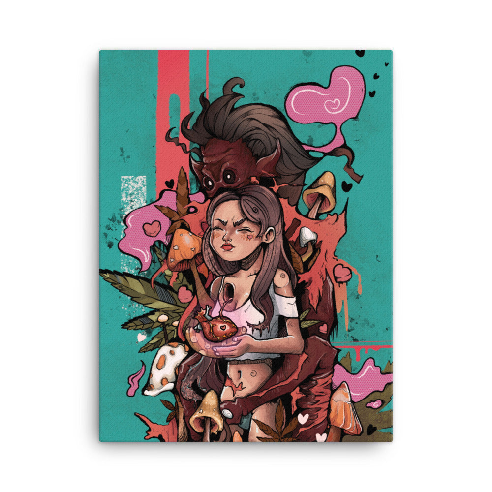 'Vulnerability' Canvas Prints