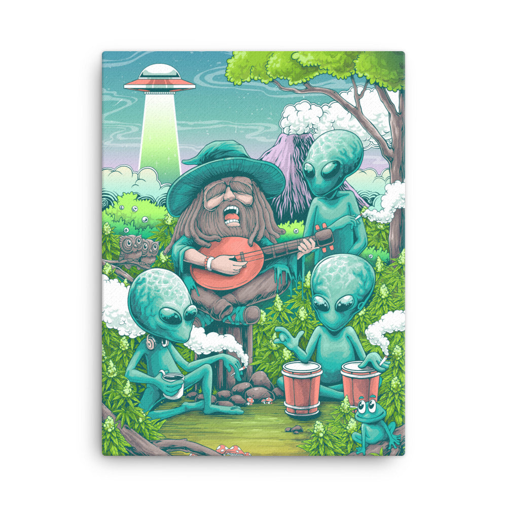 'Chill and Sing' Canvas Prints