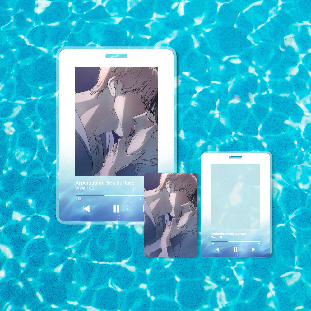 Arpeggio on the Surface of the Sea Acrylic Photocard Holder Set