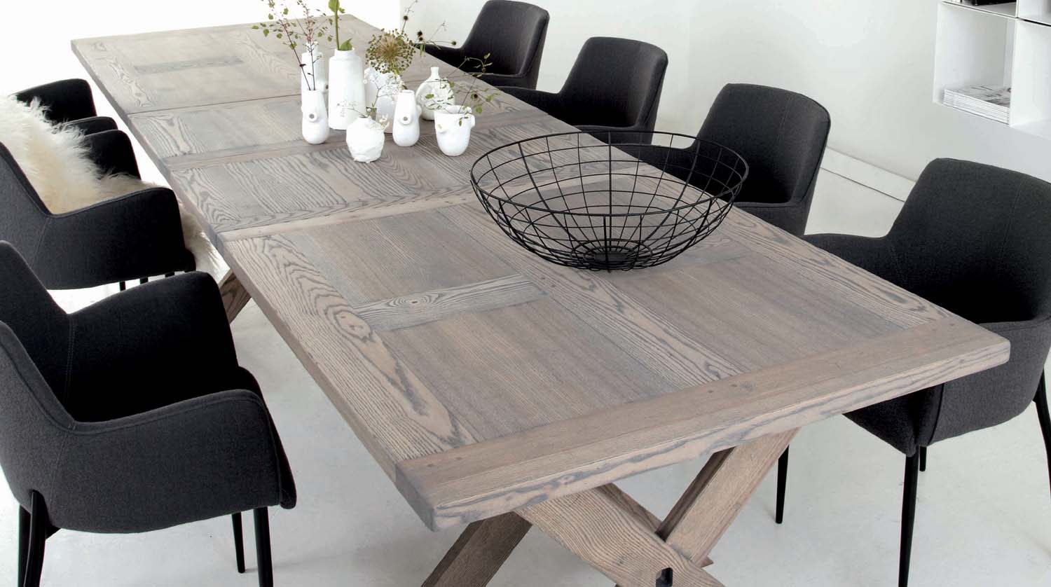 ash grey dining table