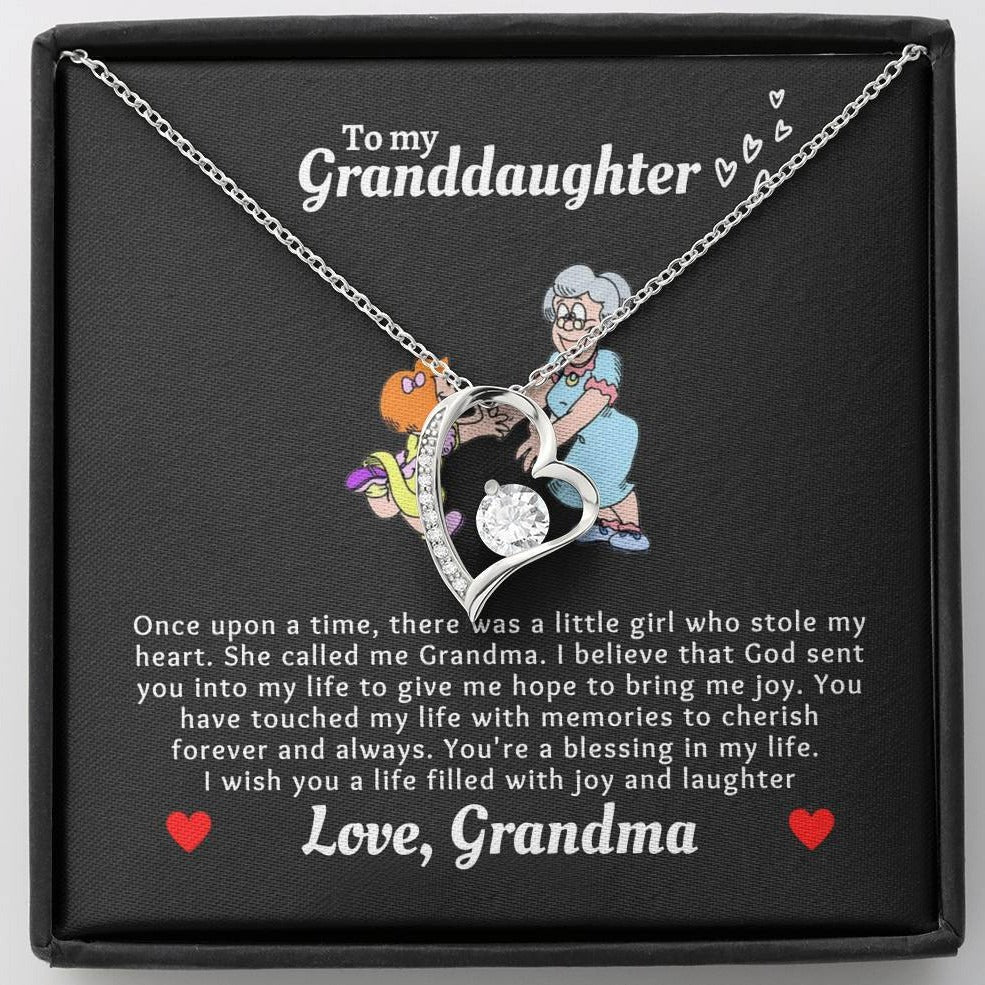 grandmother and granddaughter necklace