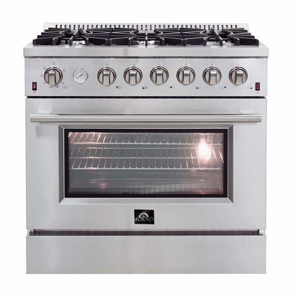 Forno Spezia 30 in. 5 Burner Gas Cooktop with Wok Ring and Griddle