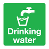 Drinking water sign