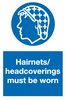 hairnet sign