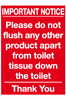 important notice sign