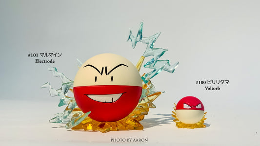 Electrode Voltorb Pokemon Zukan 1/40 Scale Figure Tomy 2004 Japan J05  0.4-1.2in