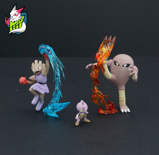 〖In Stock〗Pokemon Scale World Hitmonlee Hitmonchan #106 #107 1:20 - FOG  Studio