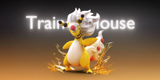 1/20 Scale World Zukan Alain & Mega Charizard X - Pokemon Resin