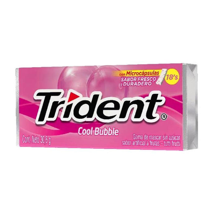 CHICLETS TRIDENT 18U EVUP COOLBUBLE