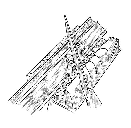 crown molding miter cut