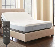 photos of adjustable air bed