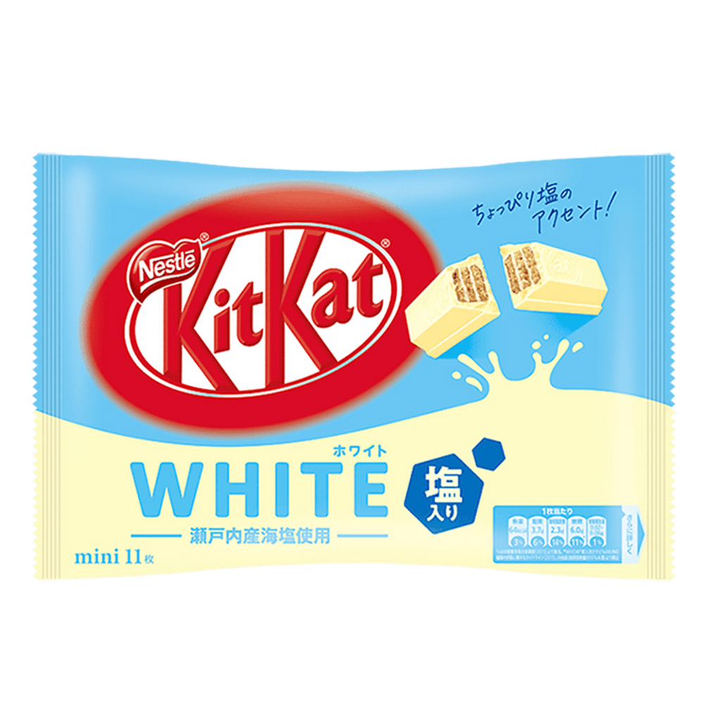 vægt privat gerningsmanden Kit-Kats Mini Chocolate Bar Japanese Edition, 11 pcs | White Sea Salt |  Everyday eMall