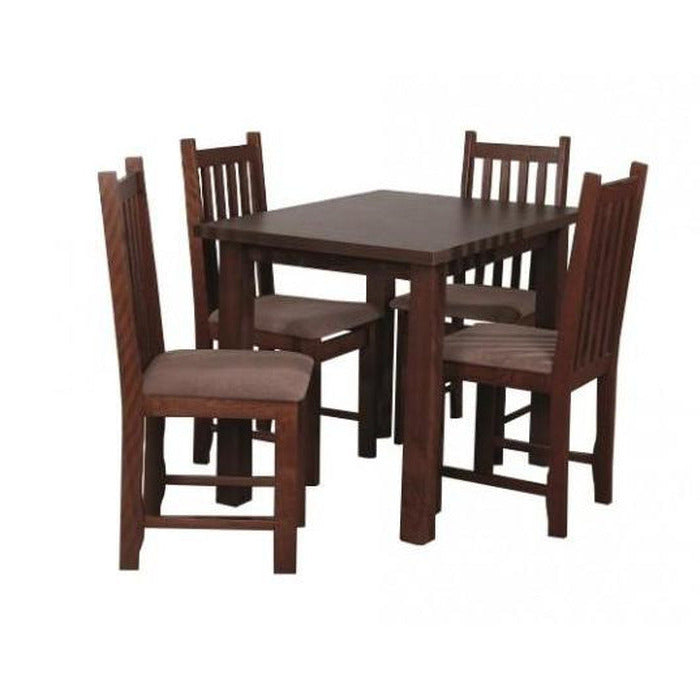 Стол кухонный набор. Комплект Siena: стол 100х70 и четыре стула Sonoma Oak MP-T. Набор мебели 5 предметов f0829 стол 100x100см 4 стула. Кухонные столы и стулья из дерева. Кухонный набор стол и стулья.