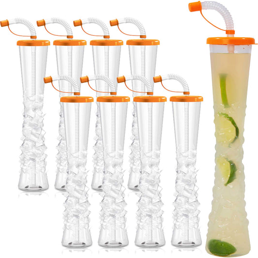 Ice Yard Cups (54 Cups - Yellow) - for Margaritas and Frozen Drinks Kids Parties - 17oz. (500ml)