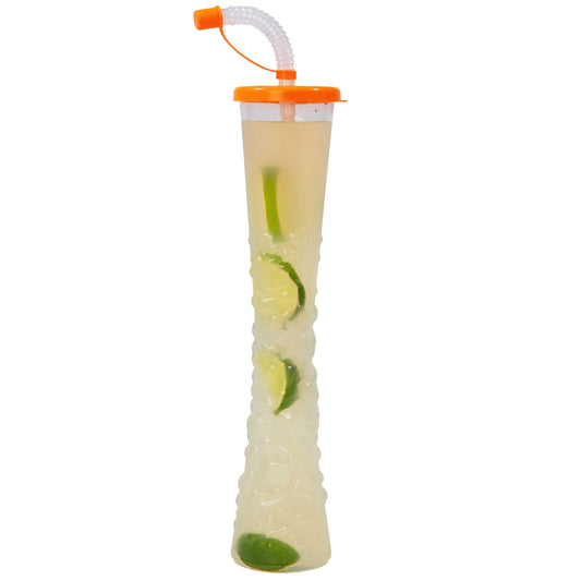 Ice Yard Cups (54 Cups - Lime) - for Margaritas and Frozen Drinks Kids Parties - 17oz. (500ml)