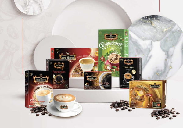 There are a lot of products of King Coffee containing Robusta Coffee