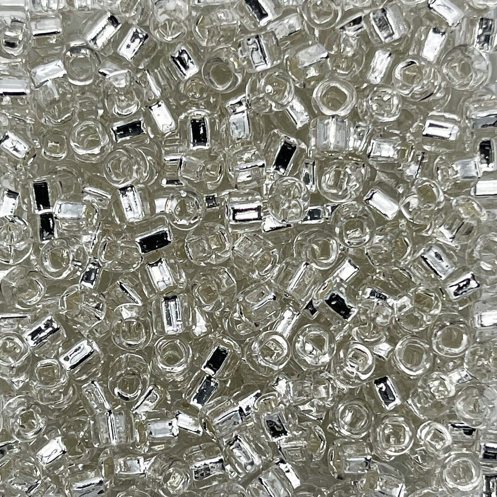 Japanese Glass Seed Beads Size 11/0-Multi-Silverlined