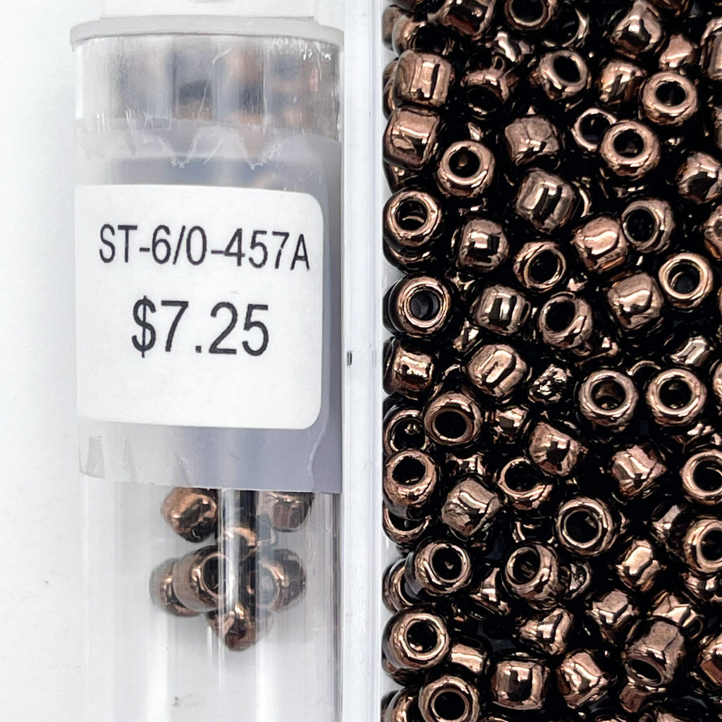 Japanese Glass Seed Beads Size 8-401 Black – Ayla's Originals