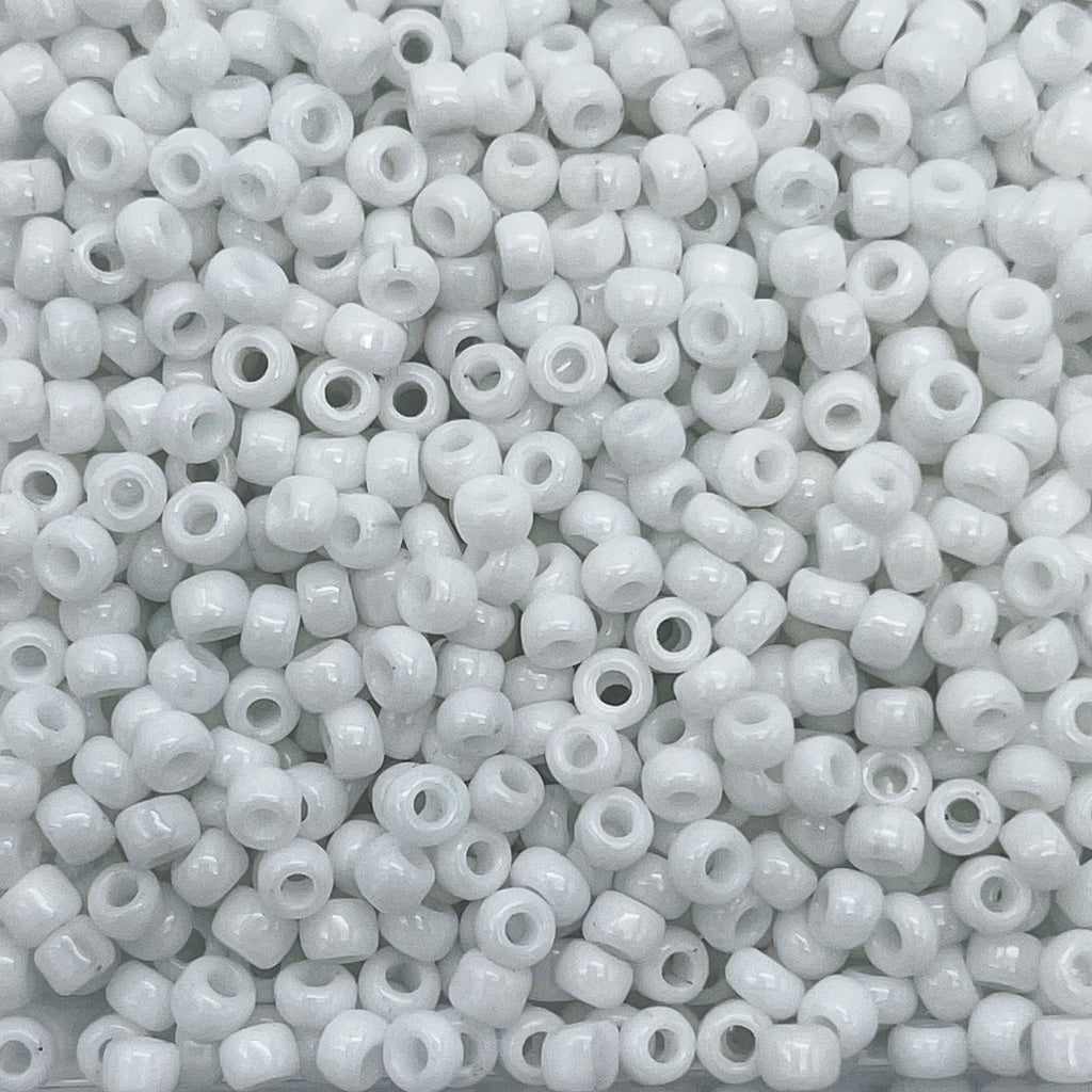 Japanese Glass Seed Beads Size 8/0-402C Opaque Bone – Ayla's Originals