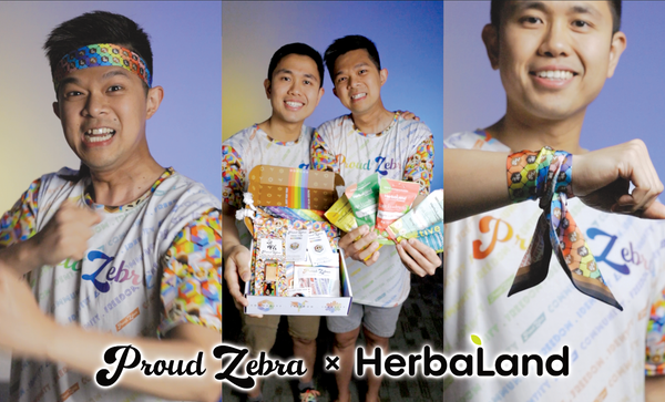 Proud Zebra x Herbaland Banner for blog and newsletter