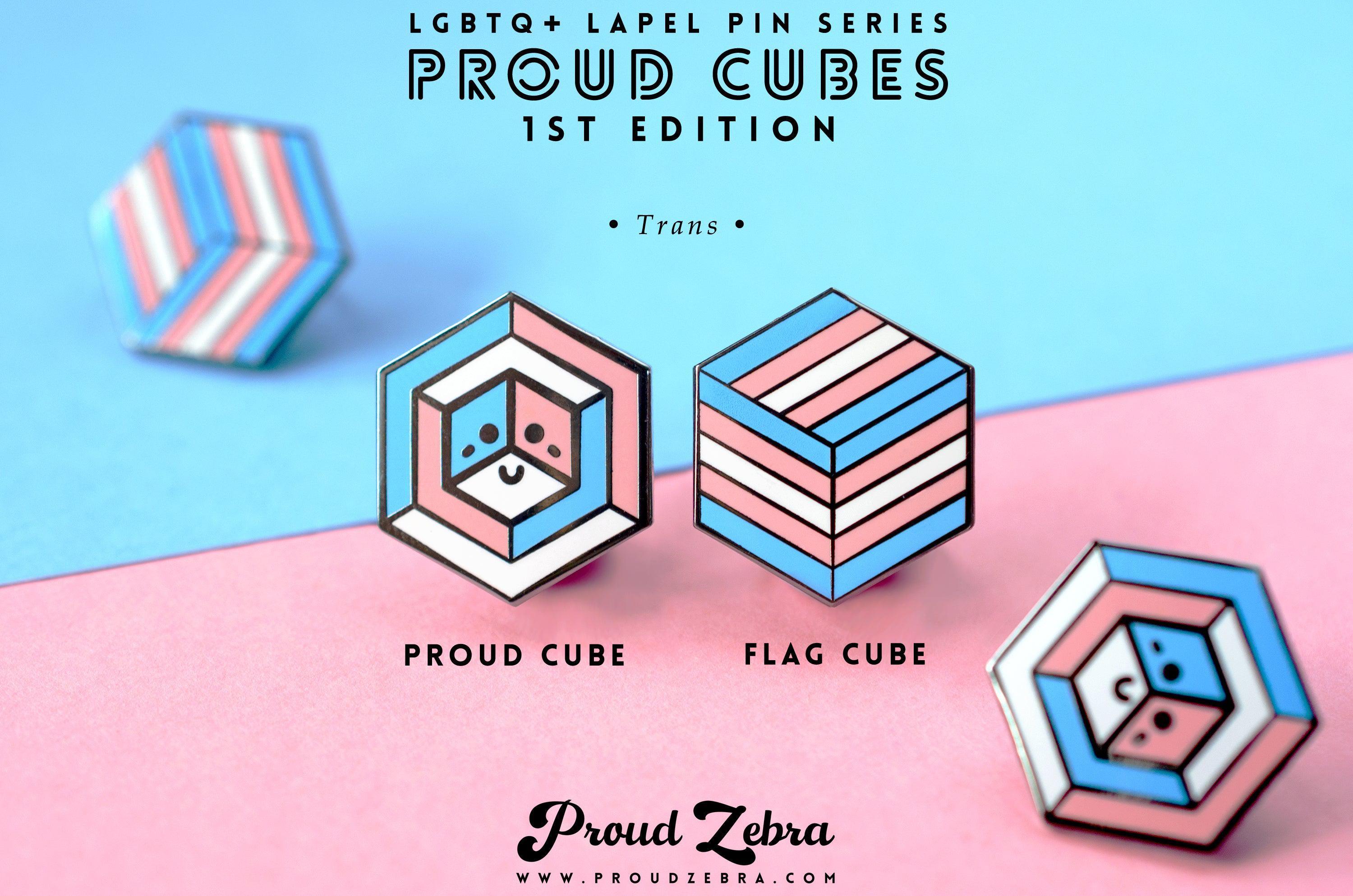 Transgender Pride - 1st Edition Pins [Set]