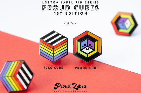 Rainbow Ally Pride - 1st Edition Pins [Set]