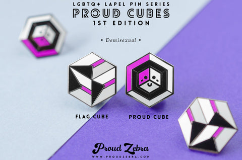 Demisexual Pride - 1st Edition Pins [Set]