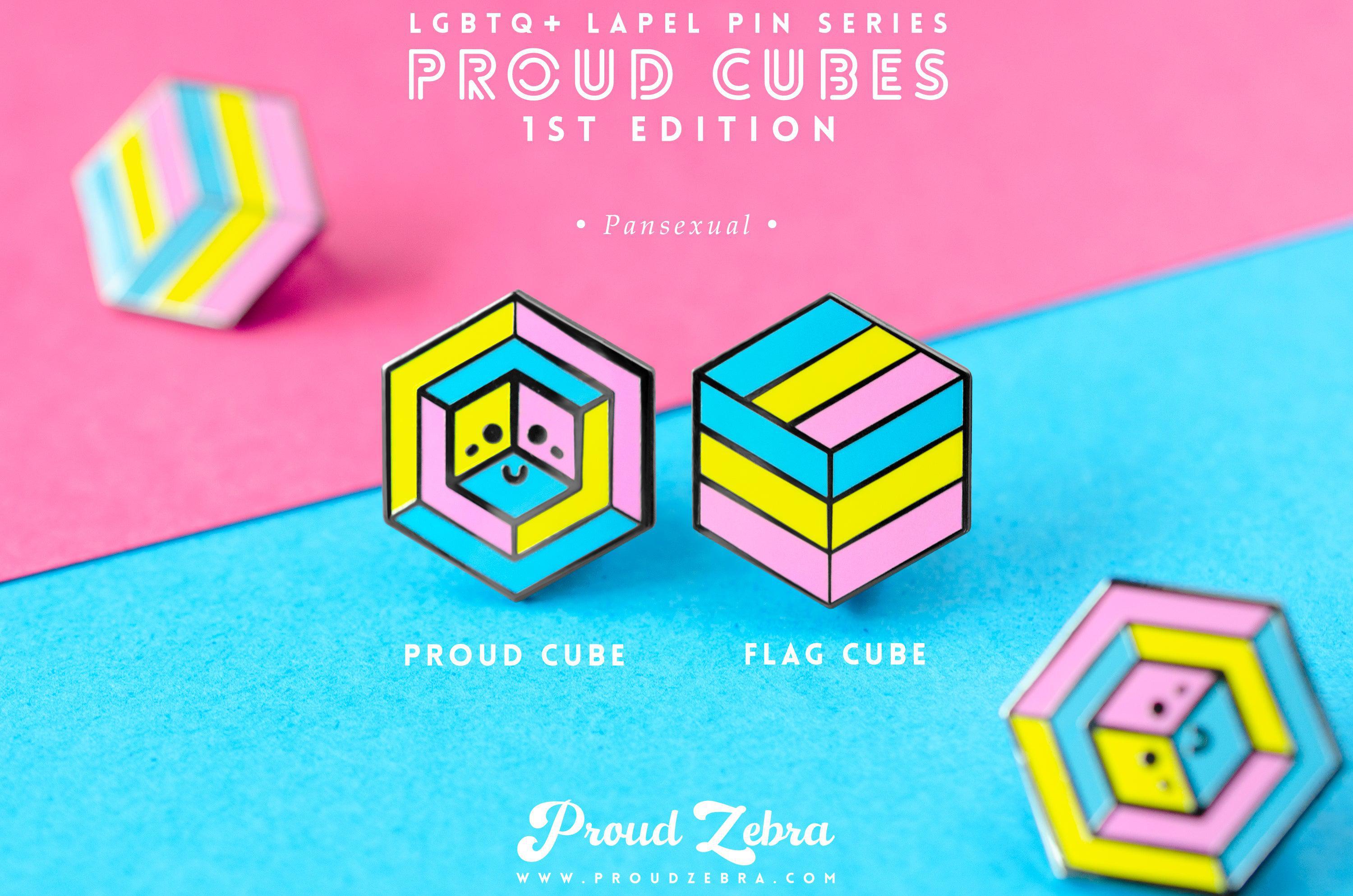 Pansexual Pride - 1st Edition Pins [Set]