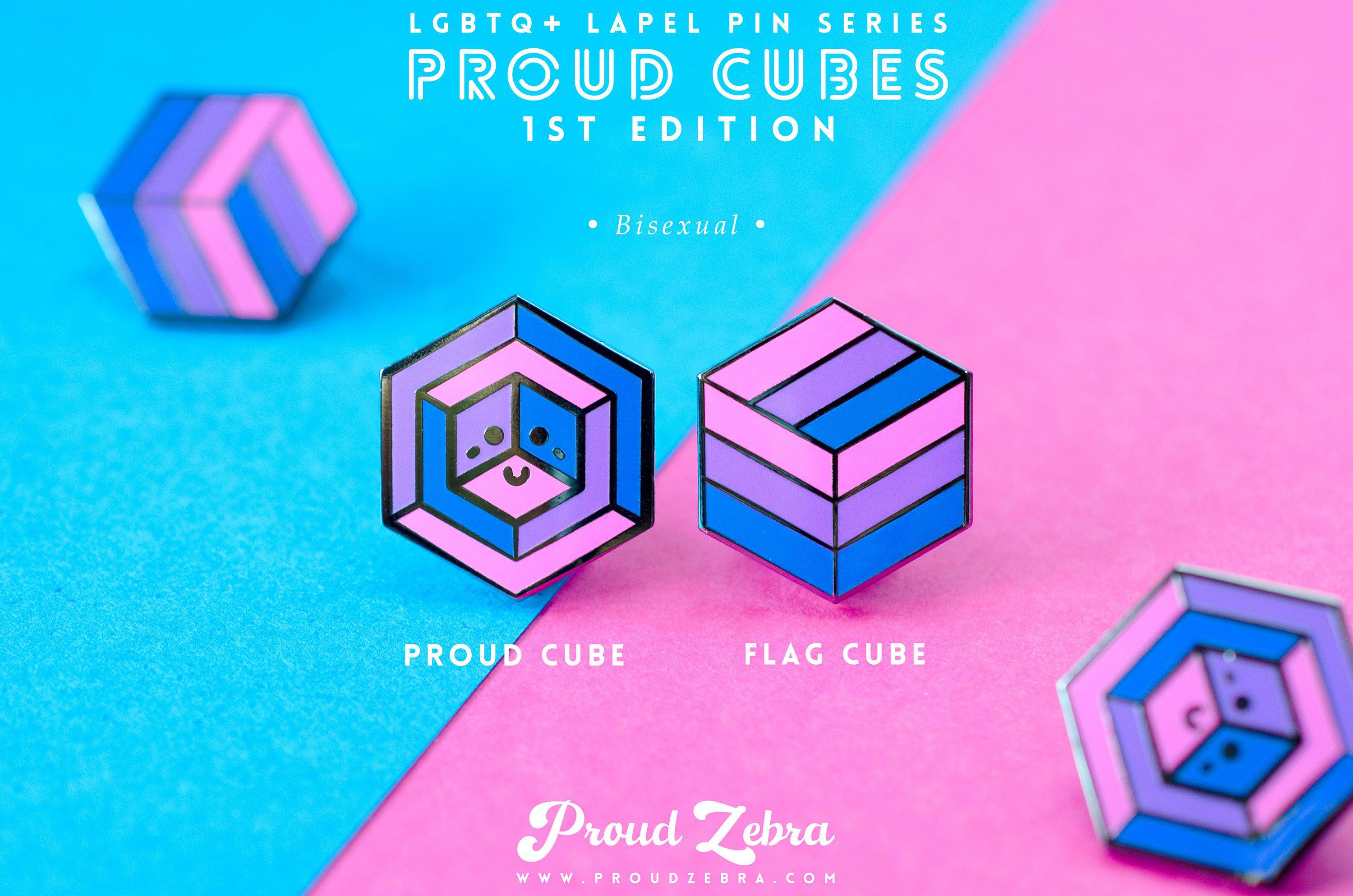 Bisexual Pride - 1st Edition Pins [Set]