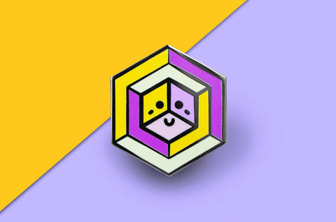 Trixic Pride - Proud Cube Pin