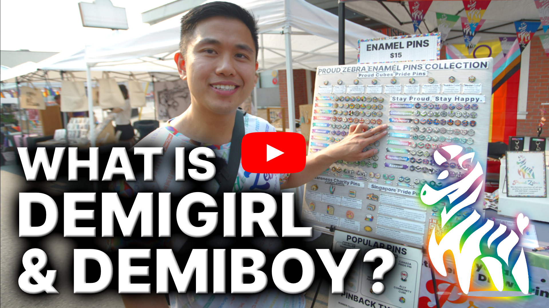 what is demigirl and demiboy pride flags meaning youtube thumbnail