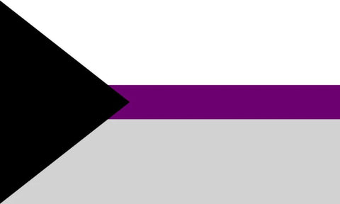 Demisexual / Demiromantic flag
