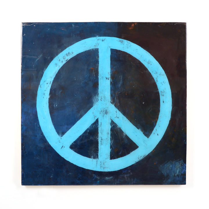 peace sign painting for art rental