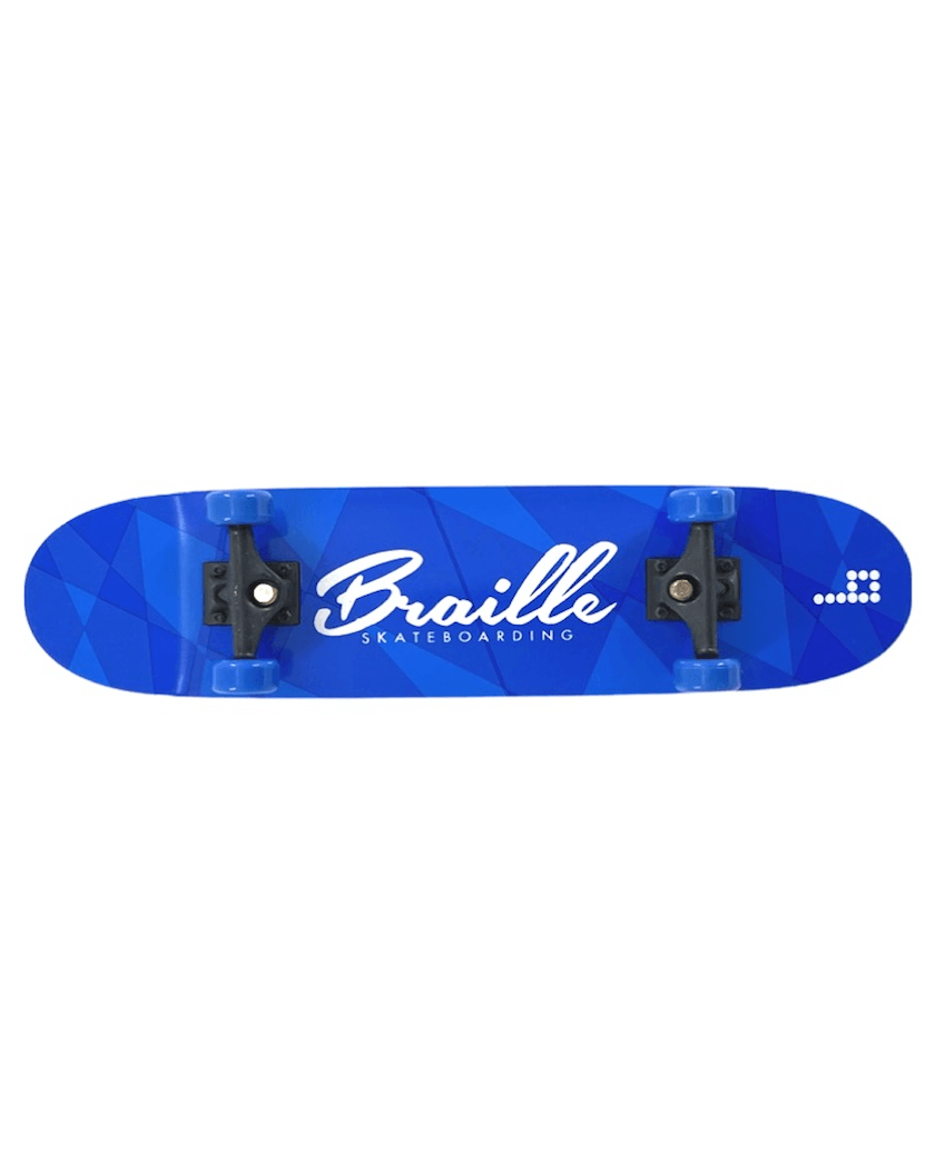 gesponsord Zachte voeten vertel het me Classic Braille Blue Handskate by Handskates – Braille Skateboarding