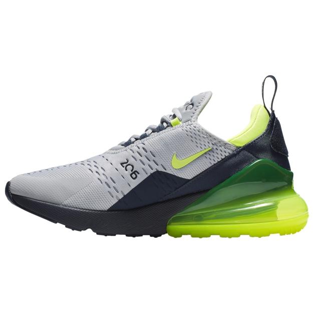 Air Max 270 Nike Fashion Men Casual Air Cushion Sport Running Shoes Sneakers Green&Green