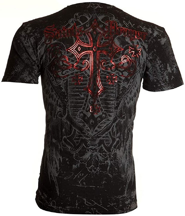 ARCHAIC BY AFFLICTION ACHILLES Men's T-Shirt S/S | fashion brand sale