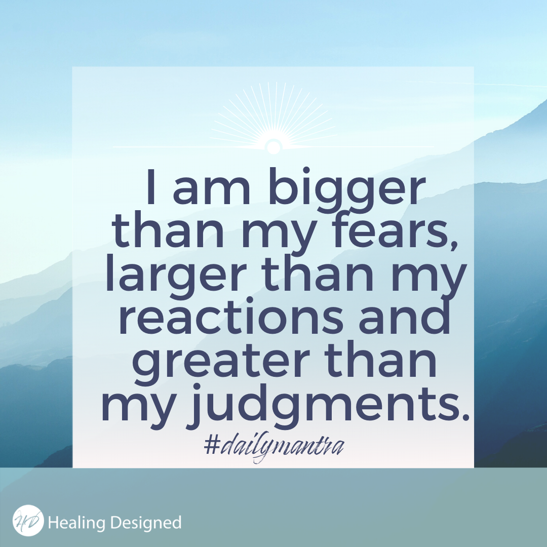 I am bigger than my fears