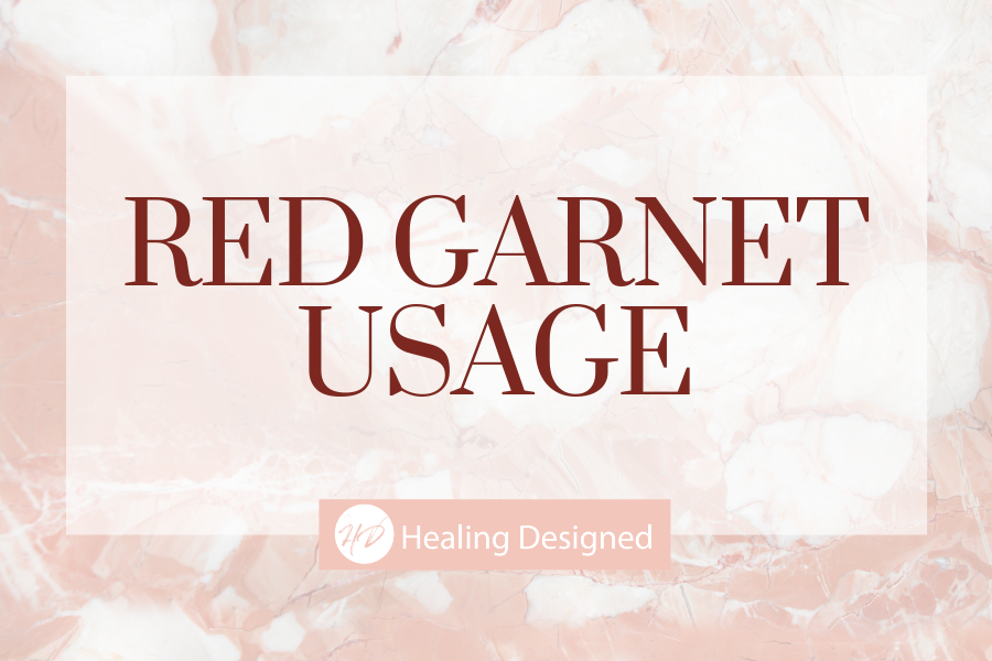 Red Garnet Usage