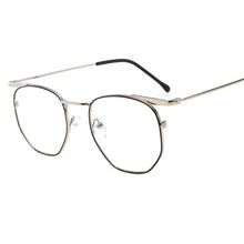 Load image into Gallery viewer, Metal Polygonal Anti-blue Optical Clear Lens Eyeglasses Unisex Eyewear
