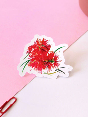 red-bottlebrush-colour-pencil-die-cut-sticker