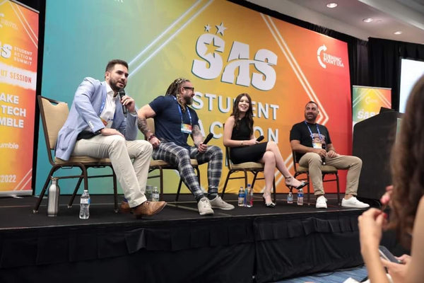 Speaking in a Breakout Session at Turning Point USA's Student Action Summit, July 2022