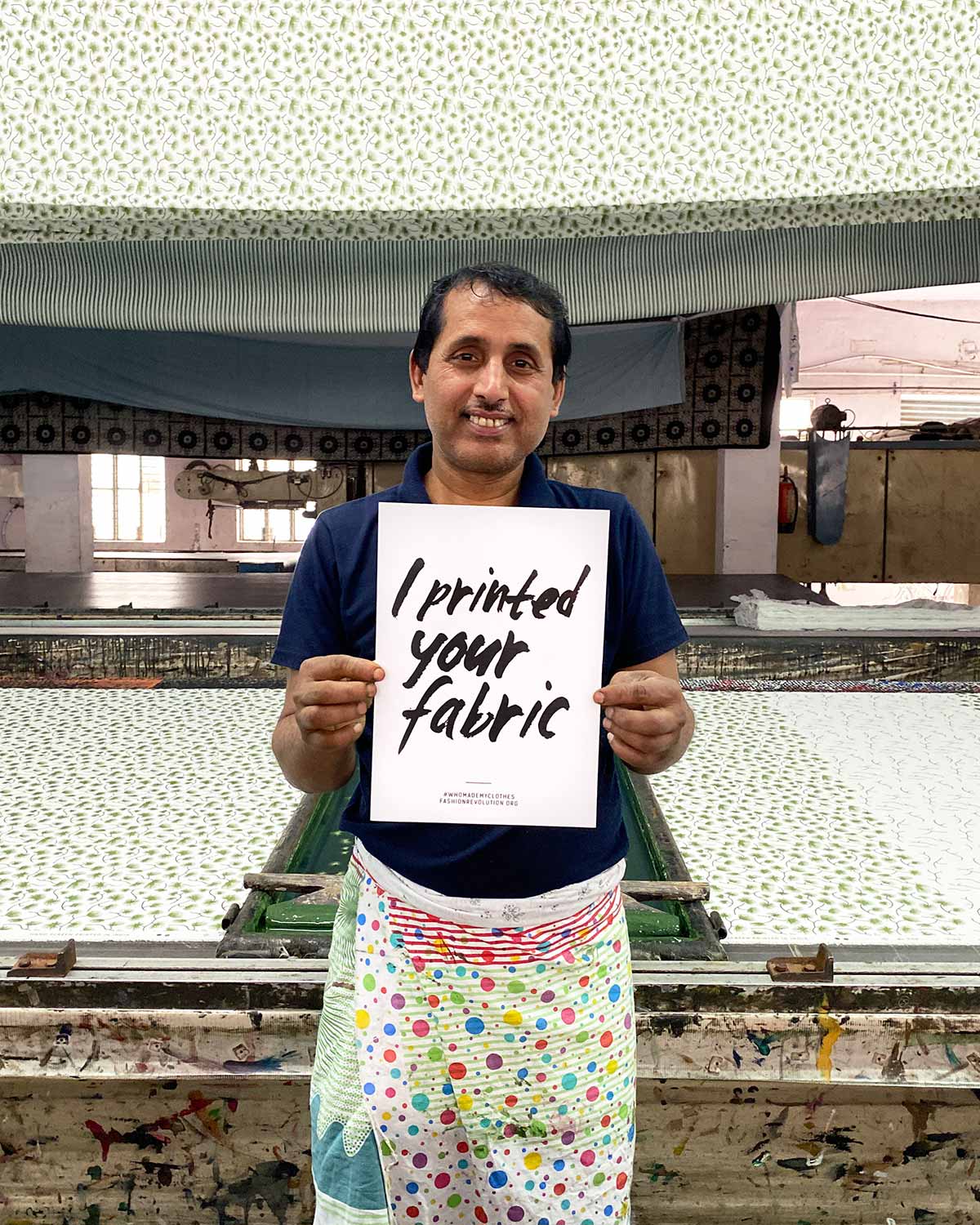 Who printed your fabric Fashion Revolution Week 2022