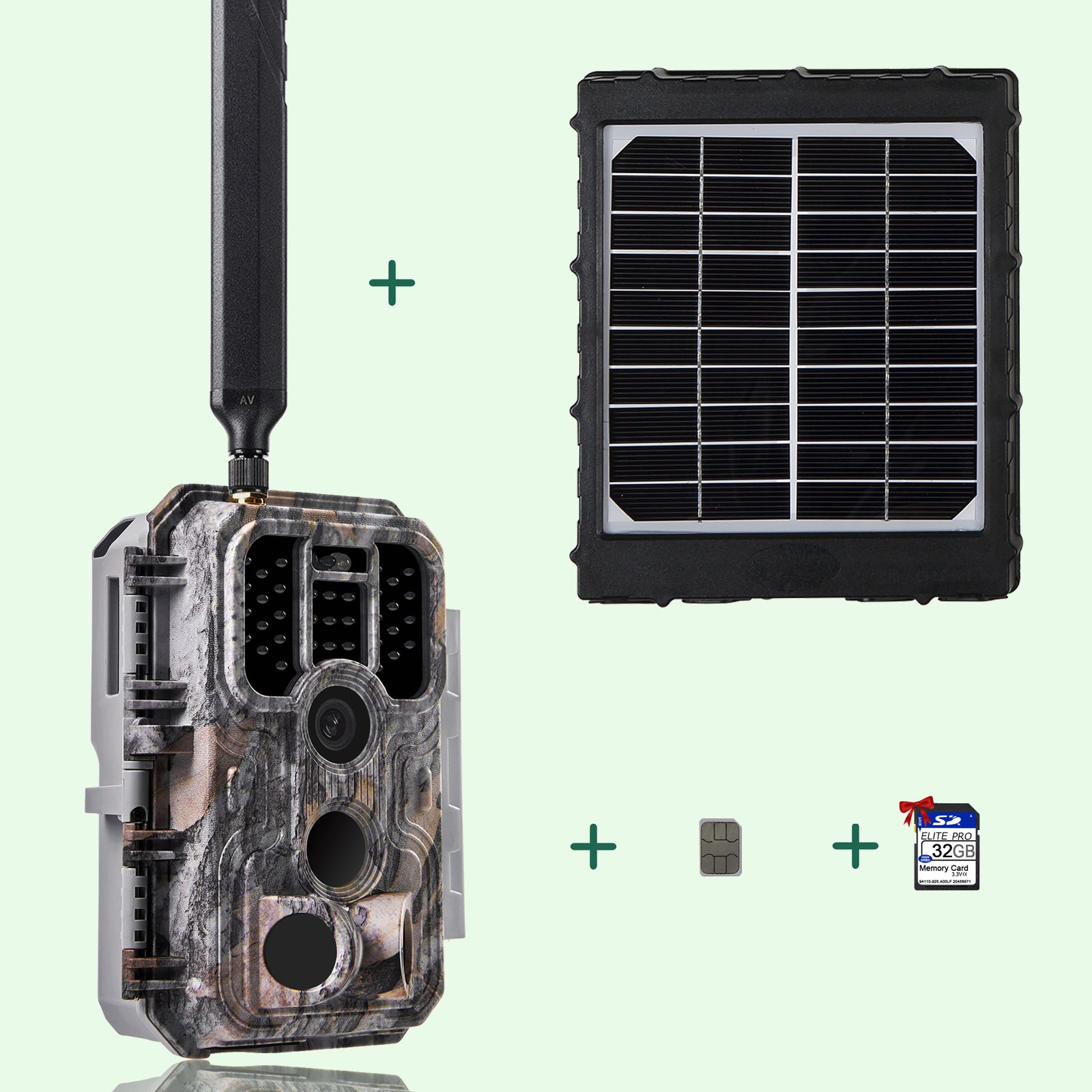 Wildkamera 32MP günstig Kaufen-Bundle 4G LTE Wildkamera Wildtierkamera Jagdkamera 32MP mit SIM-Karte und 32GB Speicherkarte und Solarpanel-Kits A390G. Bundle 4G LTE Wildkamera Wildtierkamera Jagdkamera 32MP mit SIM-Karte und 32GB Speicherkarte und Solarpanel-Kits A390G <![CDATA[Wildkam