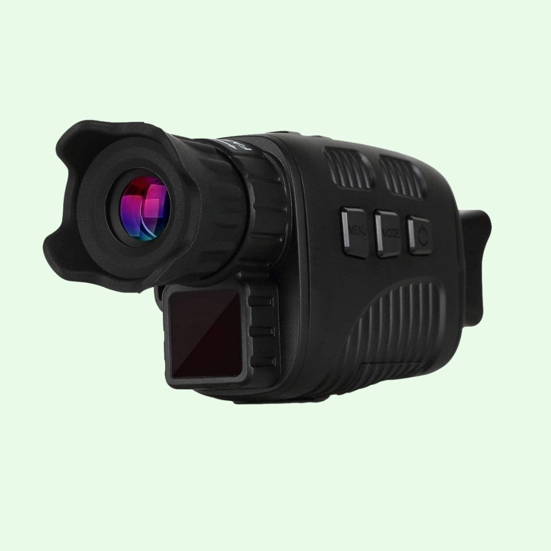 Nachtsicht günstig Kaufen-Monokular Teleskop mit Nachtsicht, Digitales Infrarot Nachtfernrohr für Jagd, Monokular mit Kamera & Camcorder, 150-200Yards Full Dark, 3W 850nm Infrarot-LED. Monokular Teleskop mit Nachtsicht, Digitales Infrarot Nachtfernrohr für Jagd, Mono