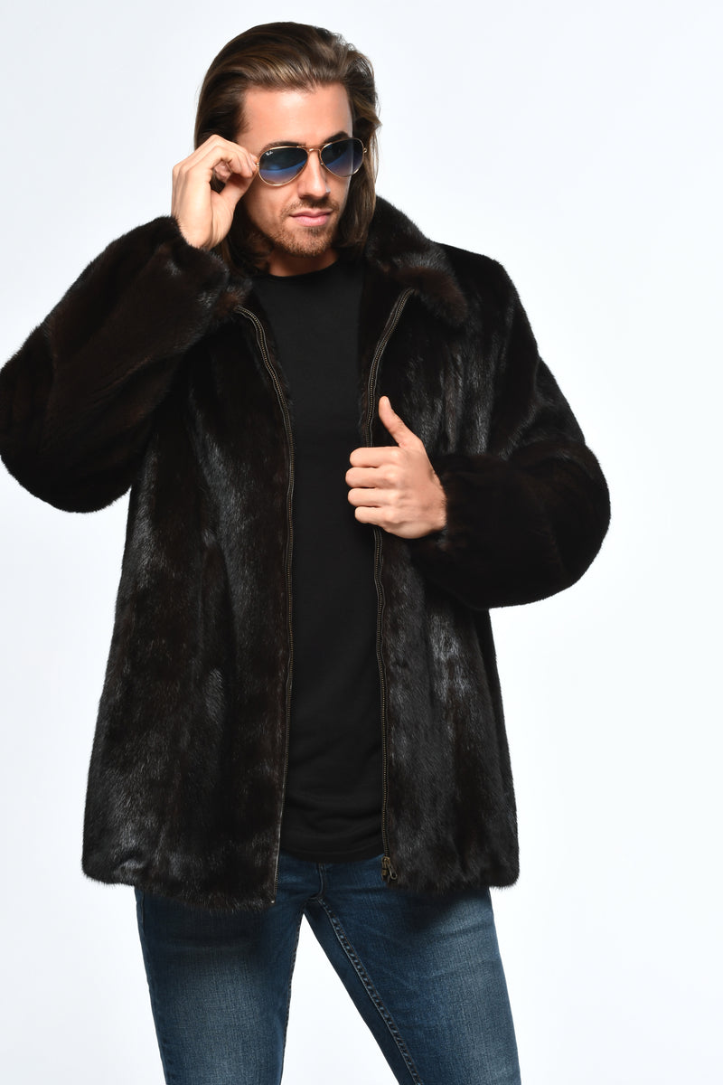 Mink Bomber Jacket – The Fur and Leather Centre