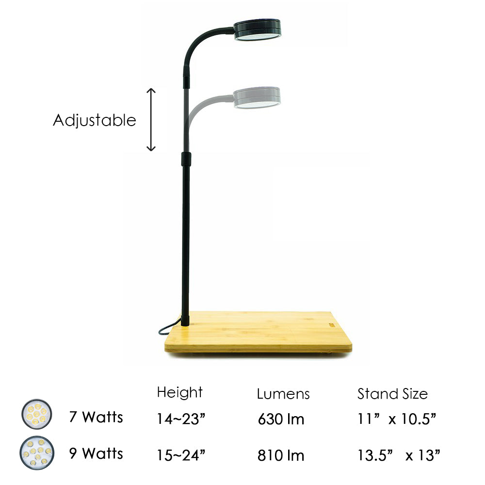 Height Adjustable Version - Full Spectrum Nano Light, fits Nano Ta – HIRO Aquatics