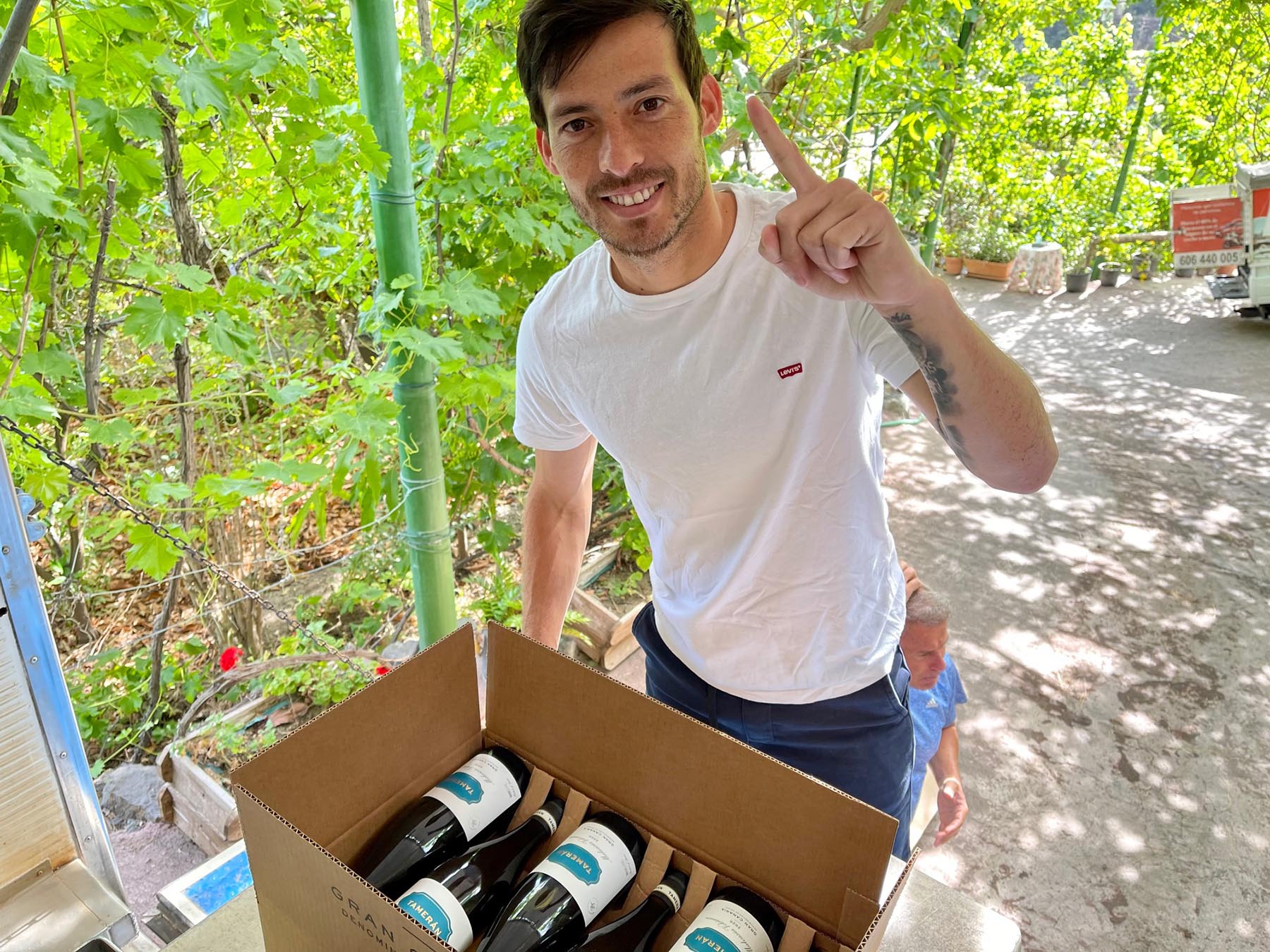 David Silva is a massive wine fan, who's determined to put Canary Island wines on the map