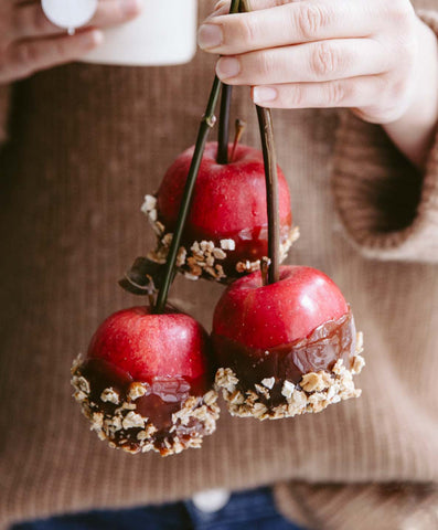 Granola Caramel Apples Oatbox